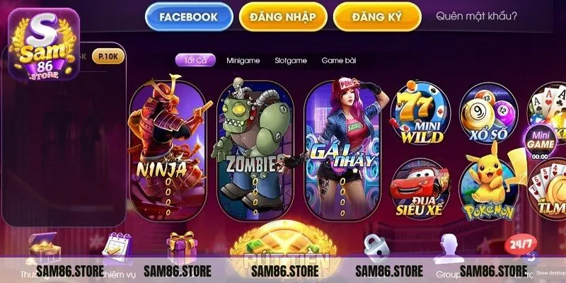 Sam86 một sân cược đổi thưởng trực tuyến được yêu thích nhất 